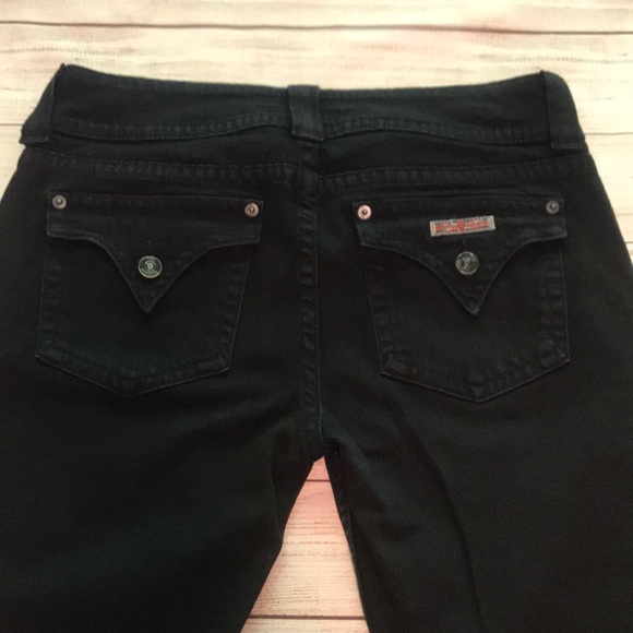 Hudson Black Mid-Rise Bootcut Jeans Size 30 - Picture 2 of 12
